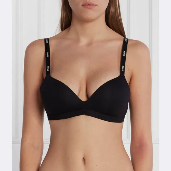 Мягкий бюстгальтер с треугольными чашками Boss, черный
Мягкий бюстгальтер с треугольными чашками Boss, черный