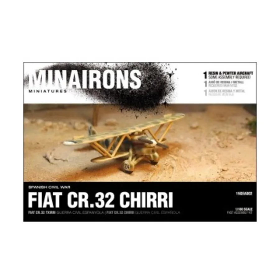 Фиат CR.32 Истребитель, Spanish Civil War - Vehicles (1:100)
Фиат CR.32 Истребитель, Spanish Civil War - Vehicles (1:100)