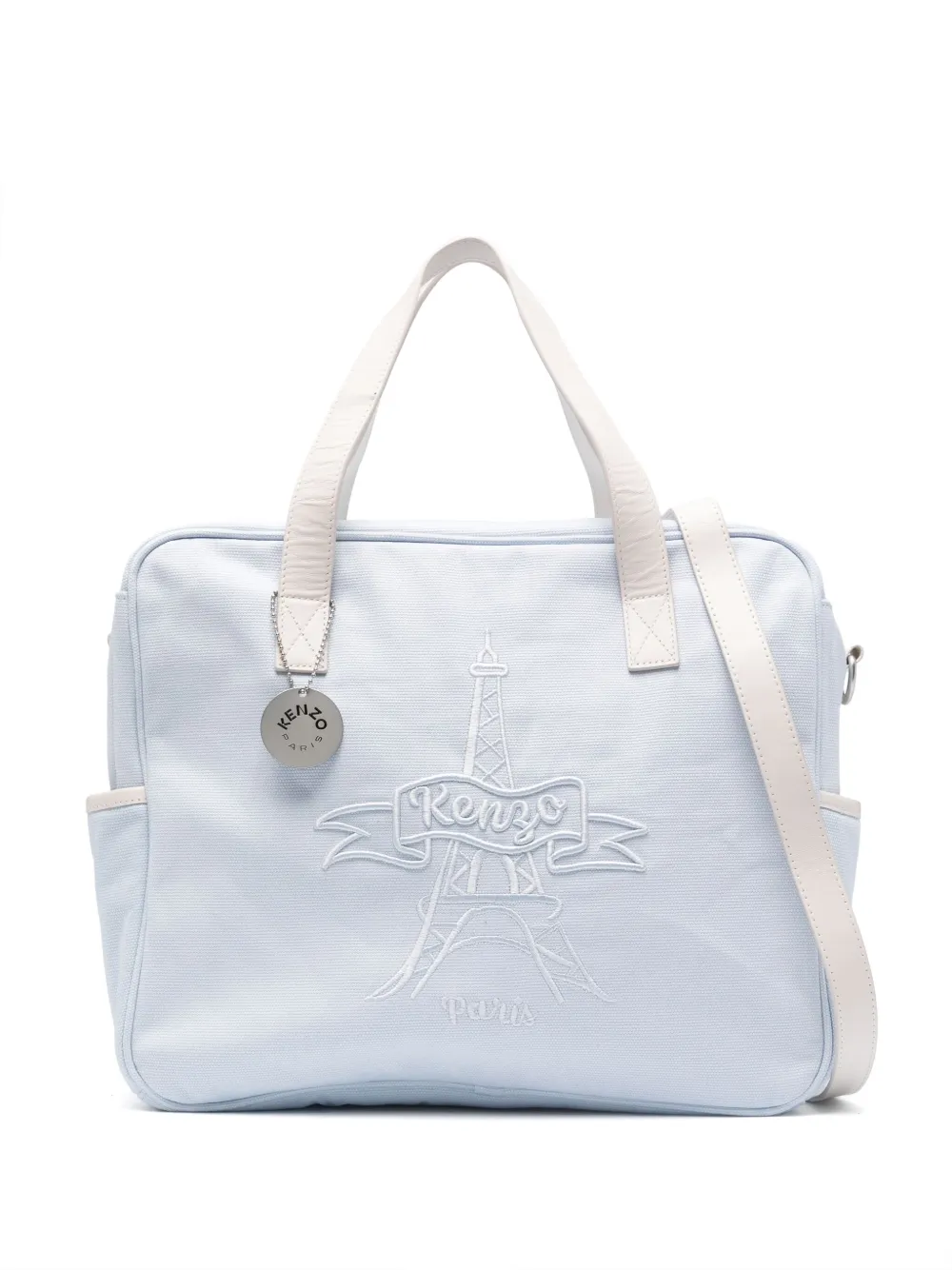 Пеленальная сумка с вышитым логотипом Kenzo Kids, синий
Пеленальная сумка с вышитым логотипом Kenzo Kids, синий