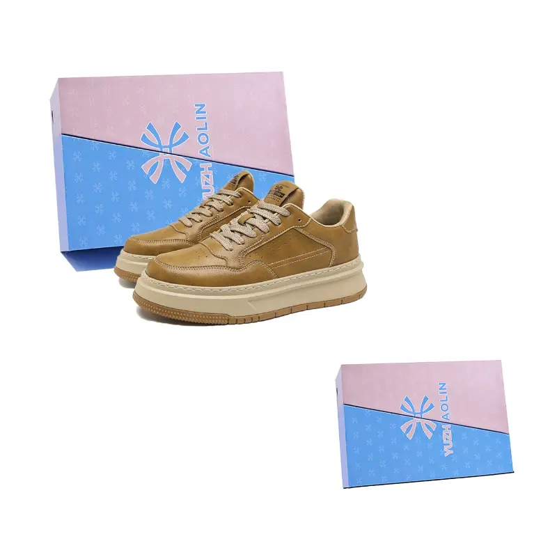 YUZHAOLIN Антискользящие и износостойкие низкие скейтерские кроссовки для мужчин с эффектом увеличения роста - земляной желтый, цвет Earth Yellow
YUZHAOLIN Антискользящие и износостойкие низкие скейтерские кроссовки для мужчин с эффектом увеличения роста - земляной желтый, цвет Earth Yellow