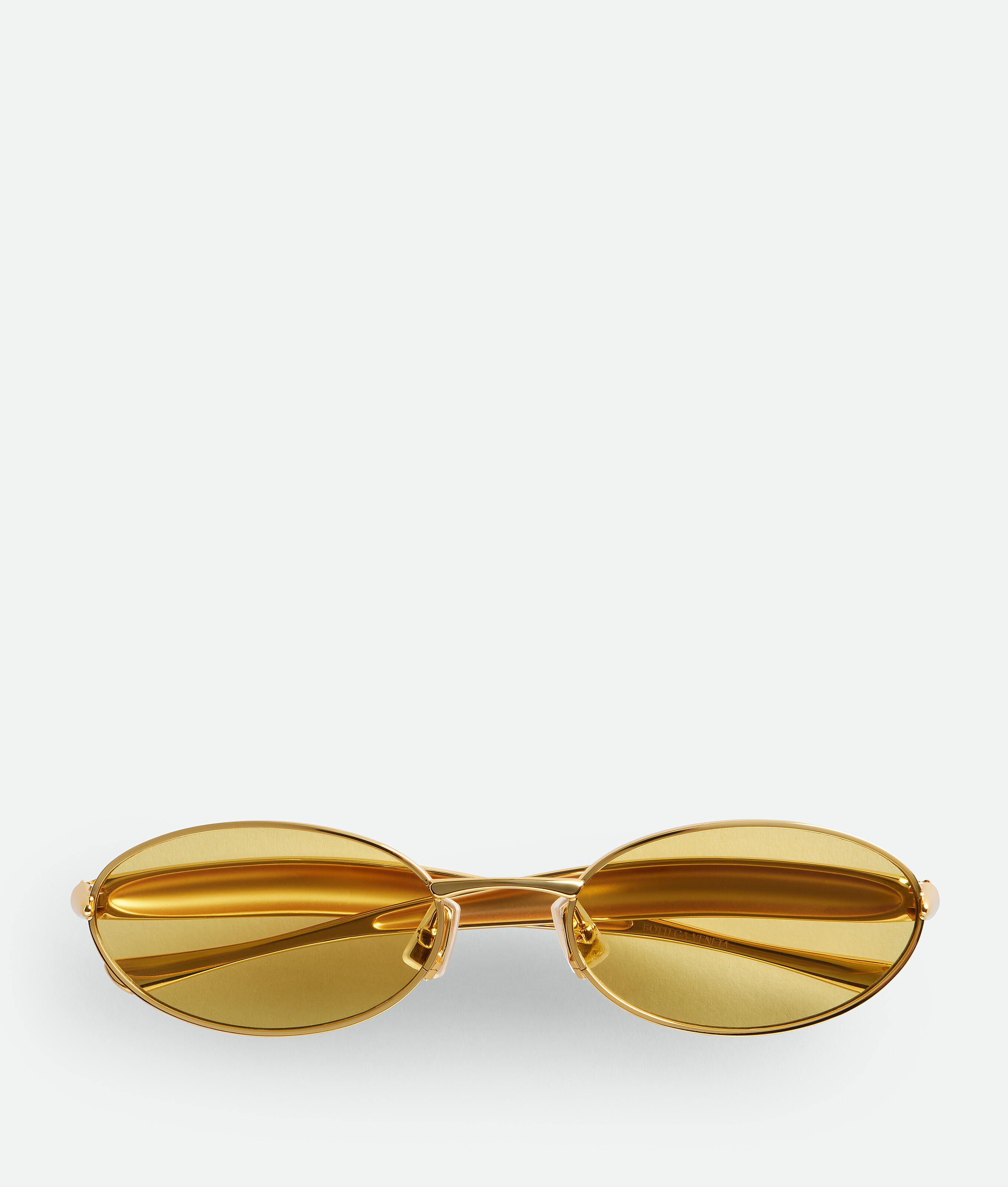 Sardine oval sunglasses BOTTEGA VENETA, желтый/золотой
Sardine oval sunglasses BOTTEGA VENETA, желтый/золотой