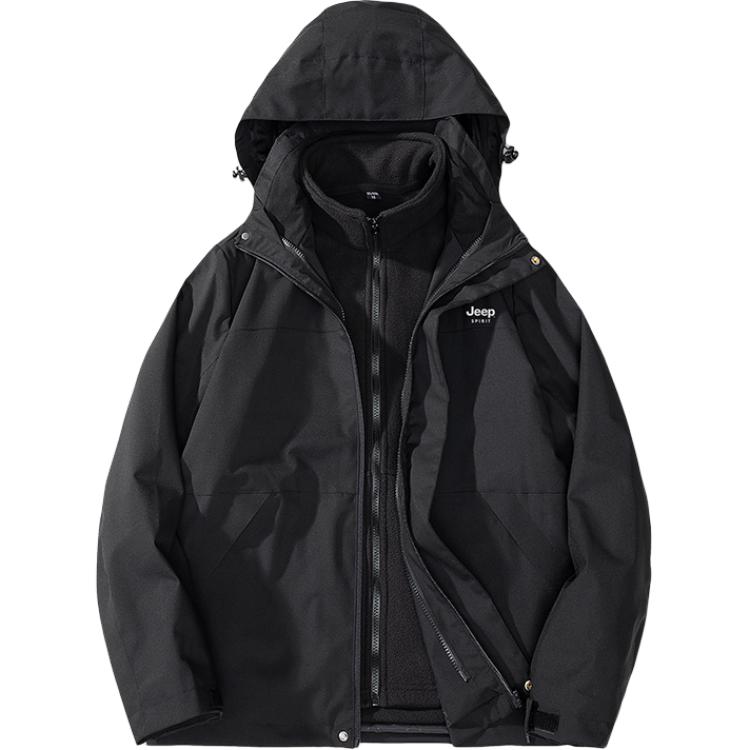 Водонепроницаемая и ветрозащитная утепленная ветровка Unisex JEEP SPIRIT, черный
Водонепроницаемая и ветрозащитная утепленная ветровка Unisex JEEP SPIRIT, черный