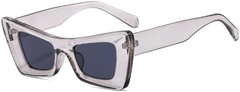 Популярные модные солнцезащитные очки «кошачий глаз» для женщин, ретро-очки с защитой от УФ-излучения UV400 для мужчин, трендовые красно-желтые солнцезащитные очки MTZJH, Grey Grey
Популярные модные солнцезащитные очки «кошачий глаз» для женщин, ретро-очки с защитой от УФ-излучения UV400 для мужчин, трендовые красно-желтые солнцезащитные очки MTZJH, Grey Grey