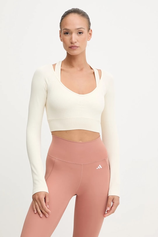 Лонгслив пион Guess, бежевый
Лонгслив пион Guess, бежевый