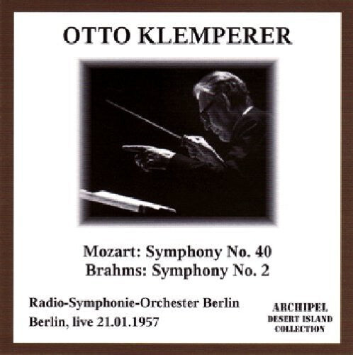 CD диск Mozart / Brahms / Klemperer: Symphony 40 & 2
CD диск Mozart / Brahms / Klemperer: Symphony 40 & 2
