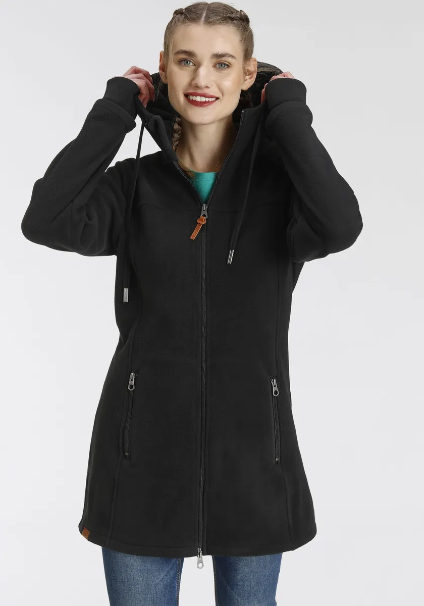 Флисовая куртка KangaROOS с капюшоном и прессованным звездным принтом на рукаве, черный
Флисовая куртка KangaROOS с капюшоном и прессованным звездным принтом на рукаве, черный