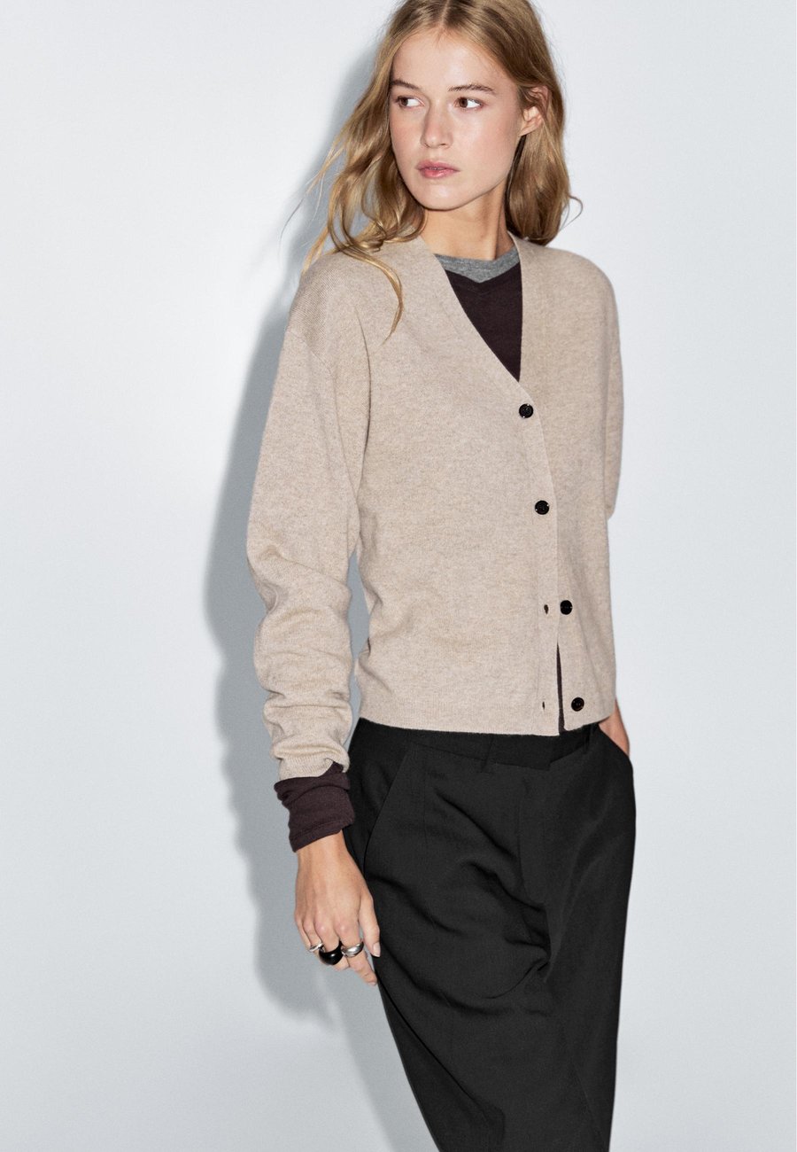 Кардиган Massimo Dutti V-NECK BUTTONED KNIT, Light Brown
Кардиган Massimo Dutti V-NECK BUTTONED KNIT, Light Brown