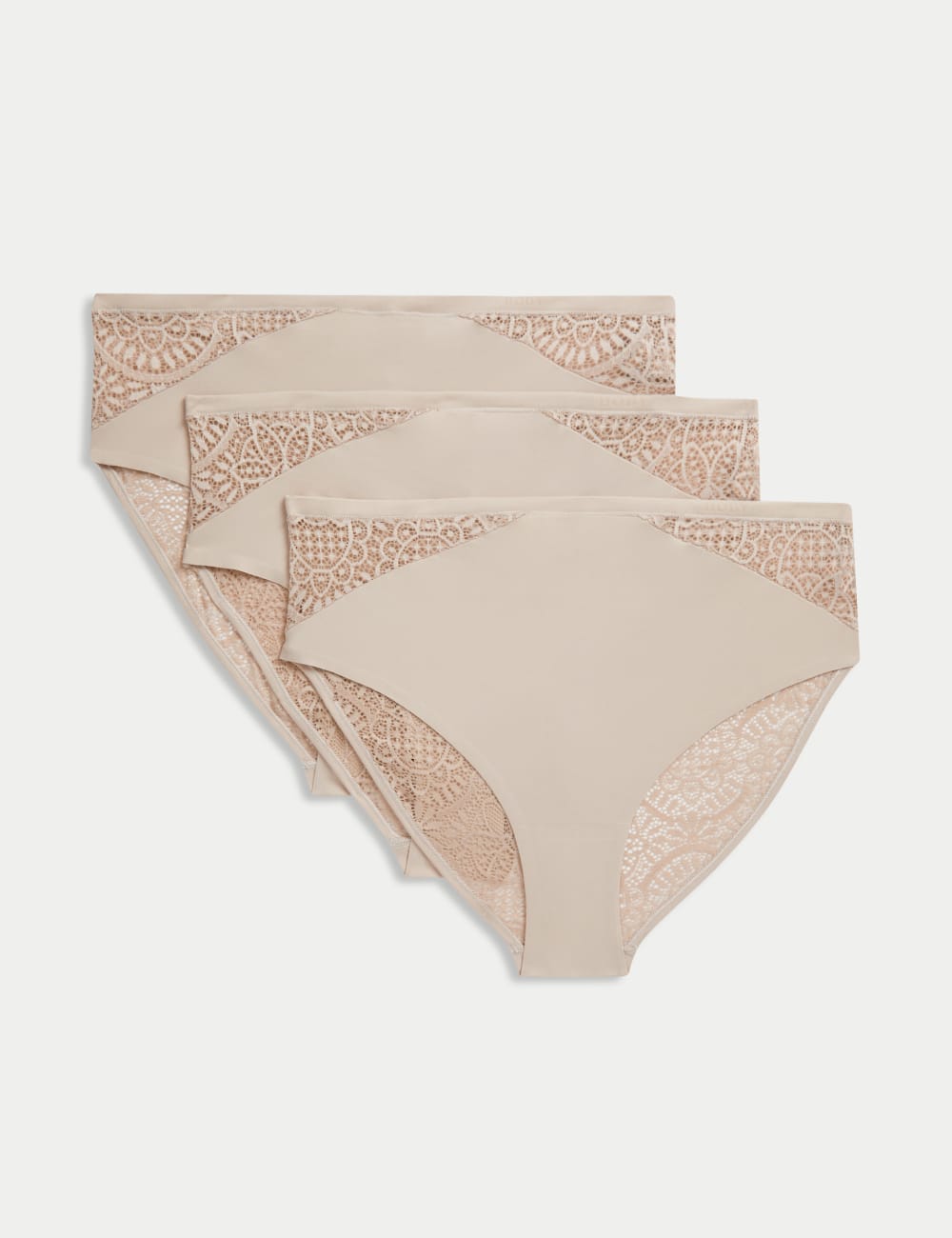 3 шт. мягкие бразильские трусики с высокой талией Body by Marks & Spencer, цвет Opaline
3 шт. мягкие бразильские трусики с высокой талией Body by Marks & Spencer, цвет Opaline