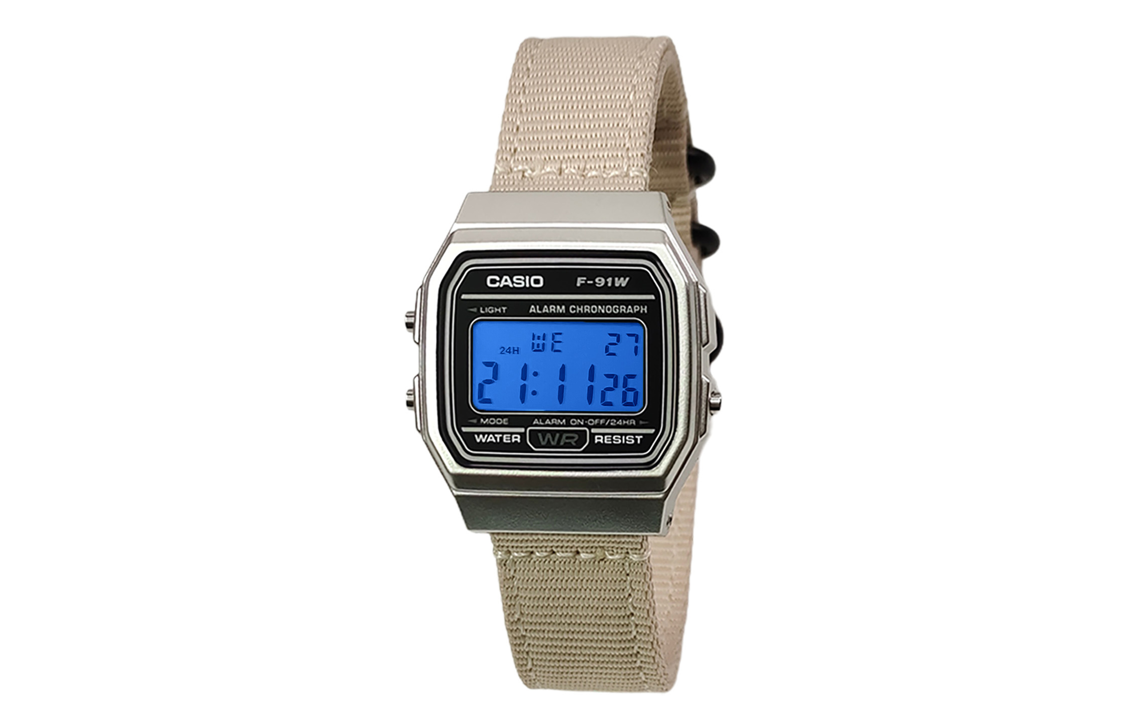 CASIO Мужские часы Retrofit Series с кварцевым механизмом и нейлоновым ремешком, черный циферблат
CASIO Мужские часы Retrofit Series с кварцевым механизмом и нейлоновым ремешком, черный циферблат