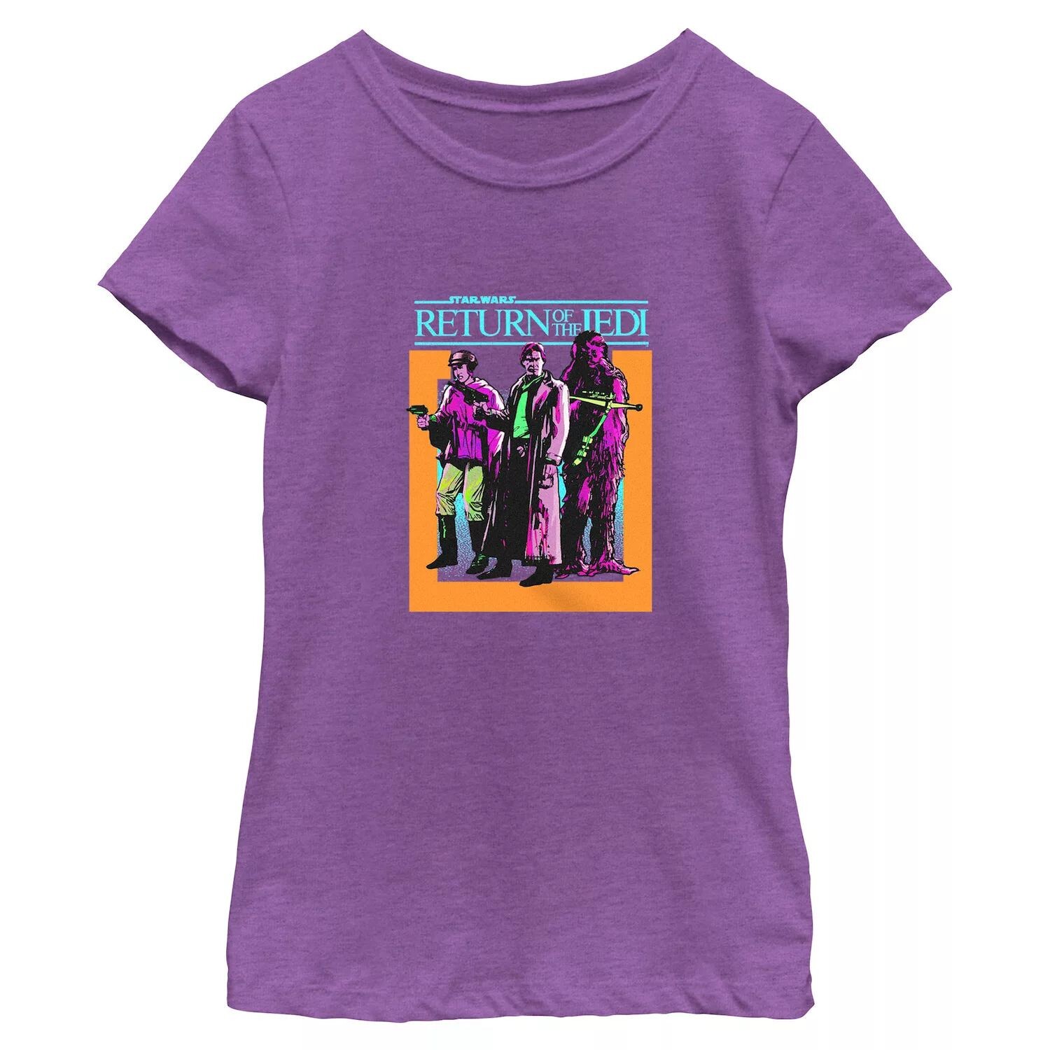 Футболка с рисунком для девочек 7–16 лет «Звездные войны: Возвращение джедая-роботаллиона, Чубакки и Леи» Licensed Character
Футболка с рисунком для девочек 7–16 лет «Звездные войны: Возвращение джедая-роботаллиона, Чубакки и Леи» Licensed Character