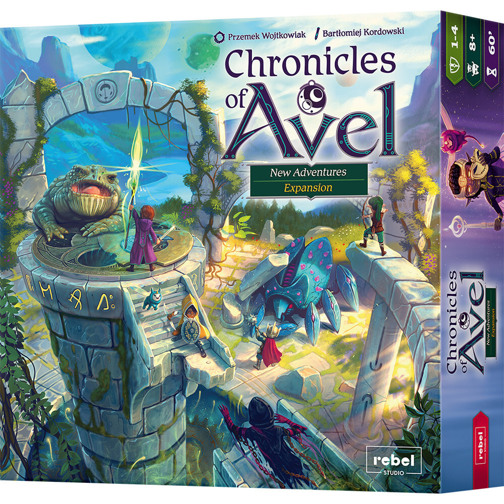 Настольная игра Rebel Chronicles of Avel: New Adventures Expansion
Настольная игра Rebel Chronicles of Avel: New Adventures Expansion