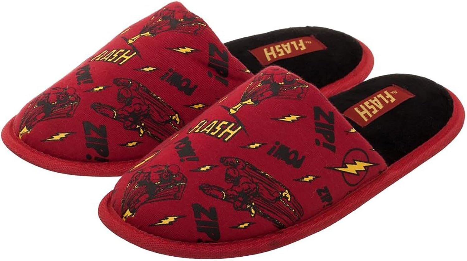 Взрослые тапочки с полной печатью Flash от DC Comics, красный
Взрослые тапочки с полной печатью Flash от DC Comics, красный