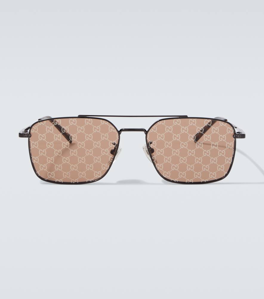 GG авиаторские солнцезащитные очки Gucci
GG авиаторские солнцезащитные очки Gucci