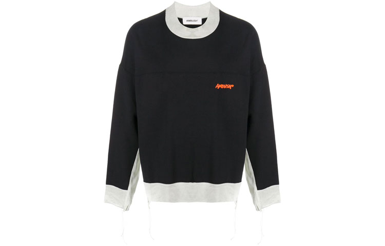 Панельный асимметричный свитшот AMBUSH, черный
Панельный асимметричный свитшот AMBUSH, черный