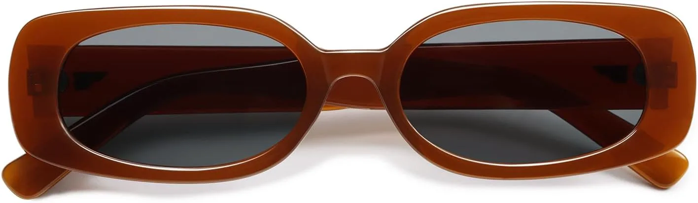 Солнцезащитные очки VANLINKER Retro Rectangle Polarized для женщин, модные, в стиле 90-х, винтажная узкая прямоугольная оправа VL9848, C4-reddish Brown/Grey
Солнцезащитные очки VANLINKER Retro Rectangle Polarized для женщин, модные, в стиле 90-х, винтажная узкая прямоугольная оправа VL9848, C4-reddish Brown/Grey