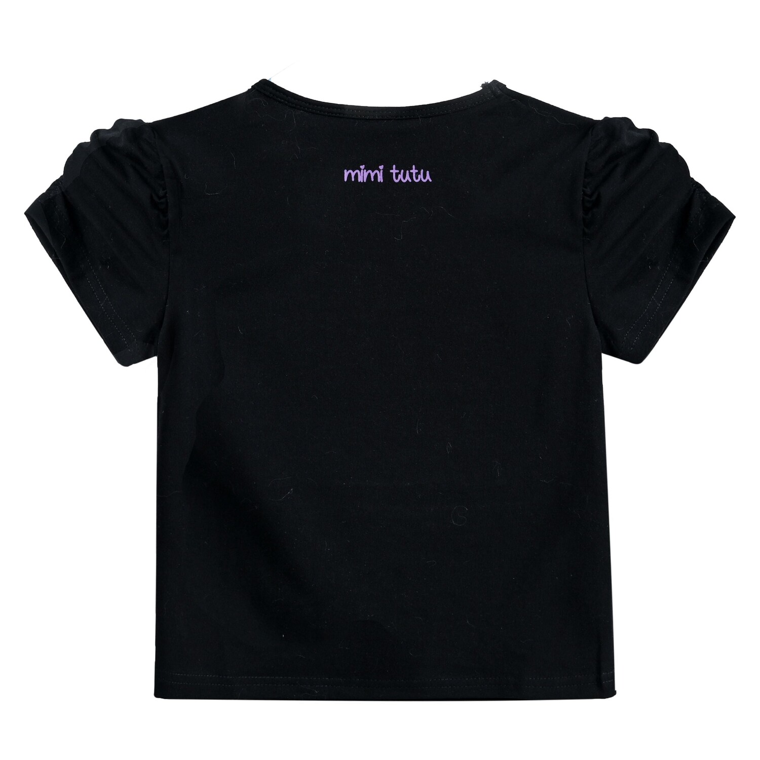 Черная футболка с аппликацией медведя Mimi Tutu, черный
Черная футболка с аппликацией медведя Mimi Tutu, черный