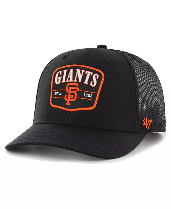 Мужская черная регулируемая кепка San Francisco Giants Squad Trucker '47 Brand, черный
Мужская черная регулируемая кепка San Francisco Giants Squad Trucker '47 Brand, черный