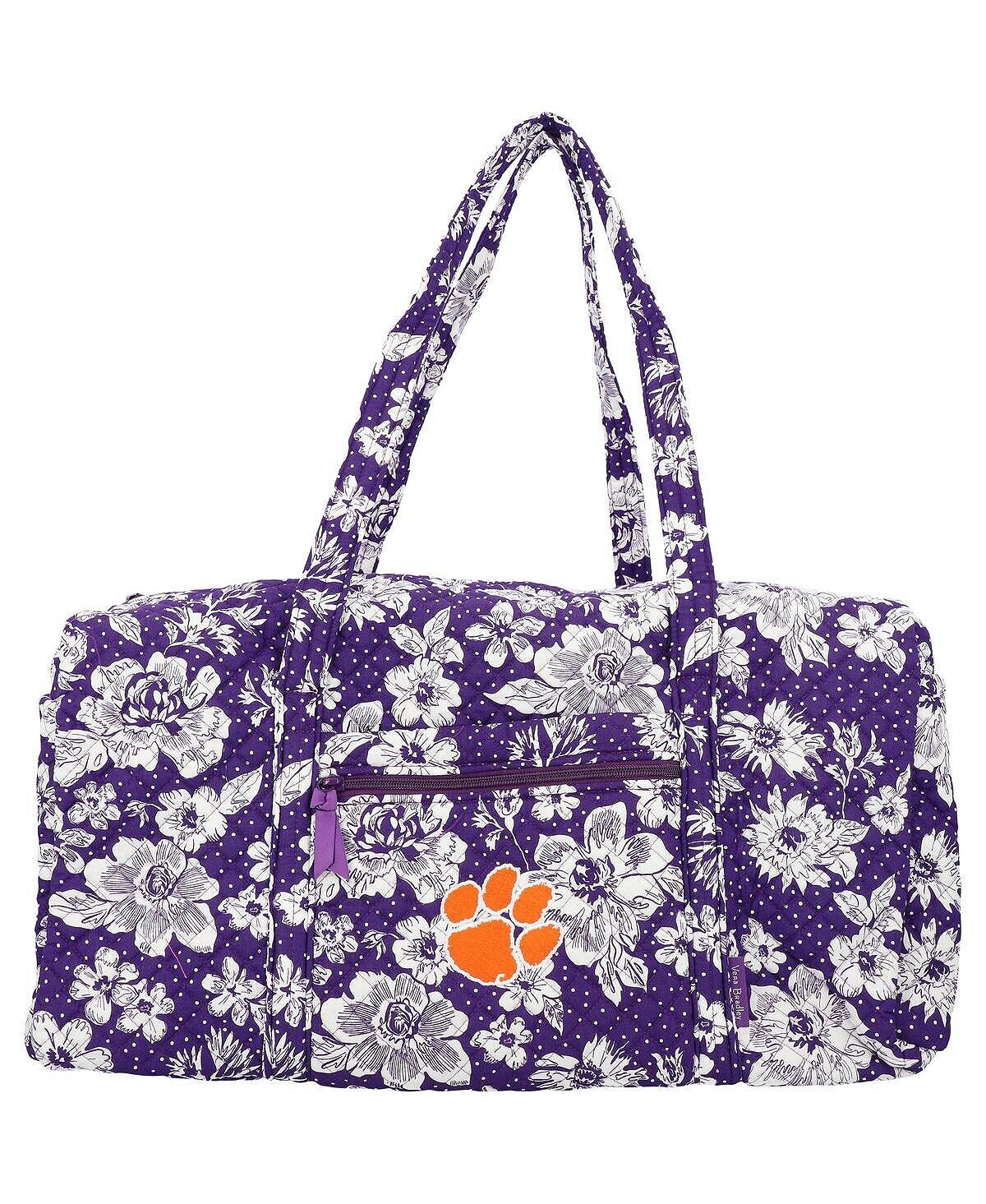 Мужская и женская большая дорожная спортивная сумка Clemson Tigers Rain Garden Vera Bradley
Мужская и женская большая дорожная спортивная сумка Clemson Tigers Rain Garden Vera Bradley
