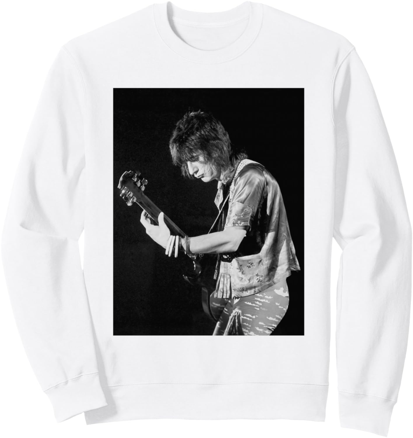 Толстовка с изображением Ронни Вуда и группы The Faces, посвященная их последнему американскому туру 1975 года Iconic Photo Moments, белый
Толстовка с изображением Ронни Вуда и группы The Faces, посвященная их последнему американскому туру 1975 года Iconic Photo Moments, белый