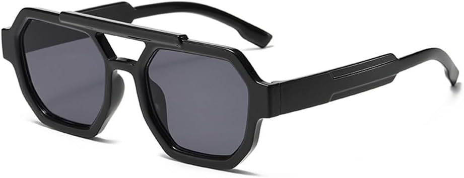 Солнцезащитные очки UV400 с двойной перемычкой для мужчин и женщин, с прозрачными градиентными линзами, для занятий спортом на открытом воздухе и путешествий UYPTK, Black Black
Солнцезащитные очки UV400 с двойной перемычкой для мужчин и женщин, с прозрачными градиентными линзами, для занятий спортом на открытом воздухе и путешествий UYPTK, Black Black