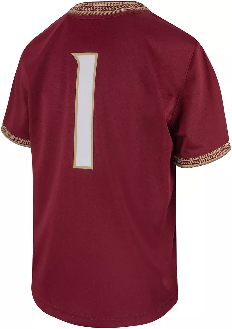 Футбольная майка Nike Little Kids Florida State Seminoles #1 Garnet Replica
Футбольная майка Nike Little Kids Florida State Seminoles #1 Garnet Replica