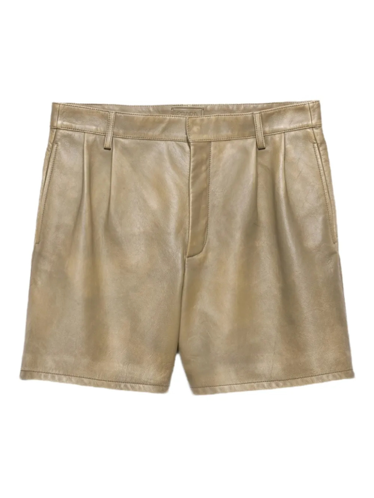 Prada кожаные шорты, нейтральный
Prada кожаные шорты, нейтральный