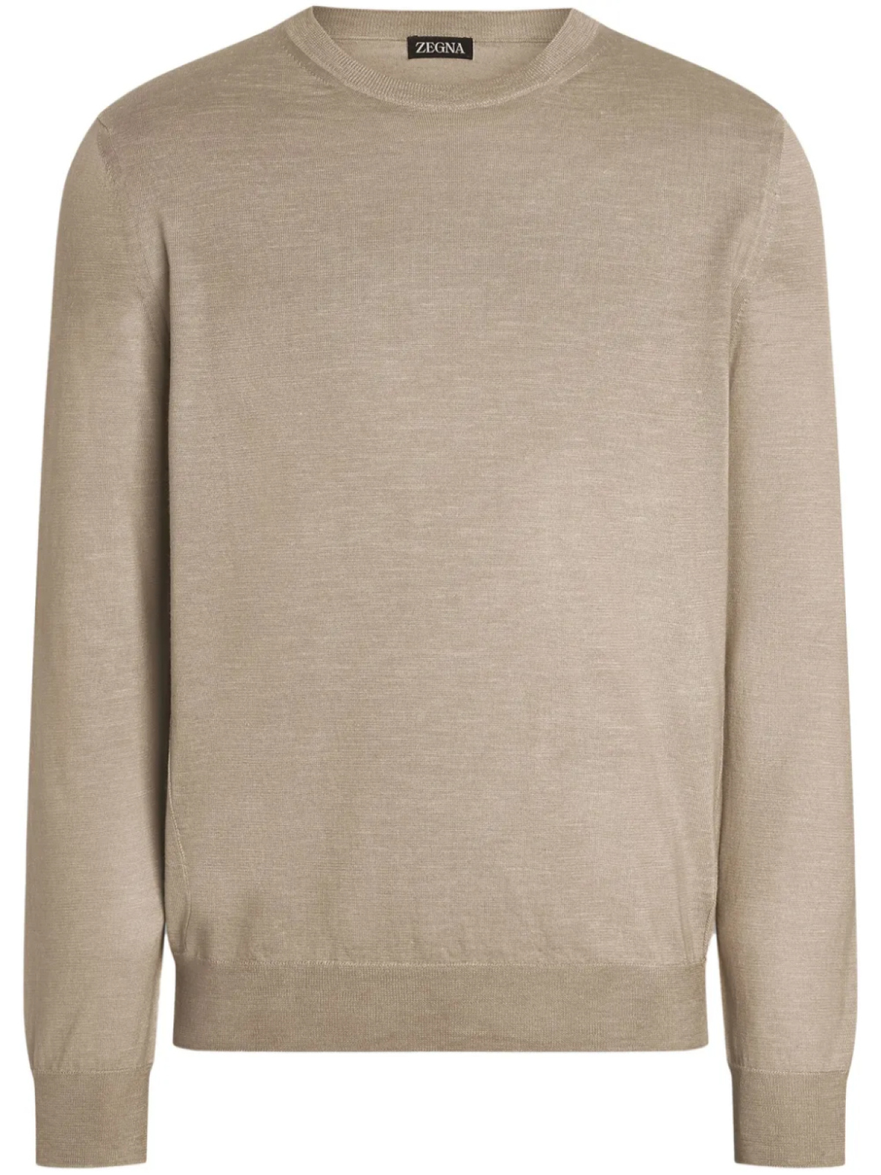 Свитер с круглым вырезом Zegna, нейтральный
Свитер с круглым вырезом Zegna, нейтральный