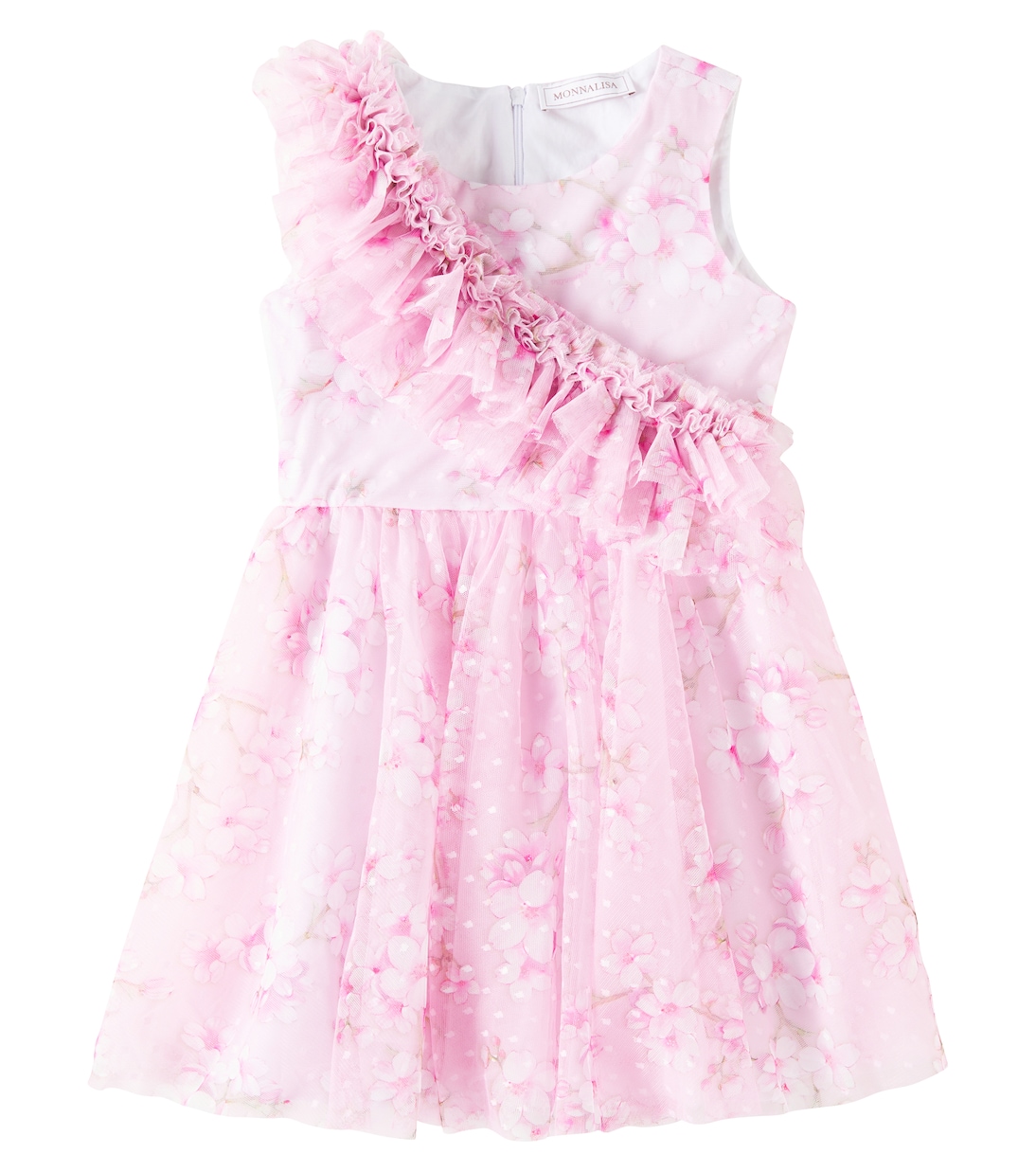 Платье из цветочного тюля Monnalisa, Rosa Fairytale
Платье из цветочного тюля Monnalisa, Rosa Fairytale