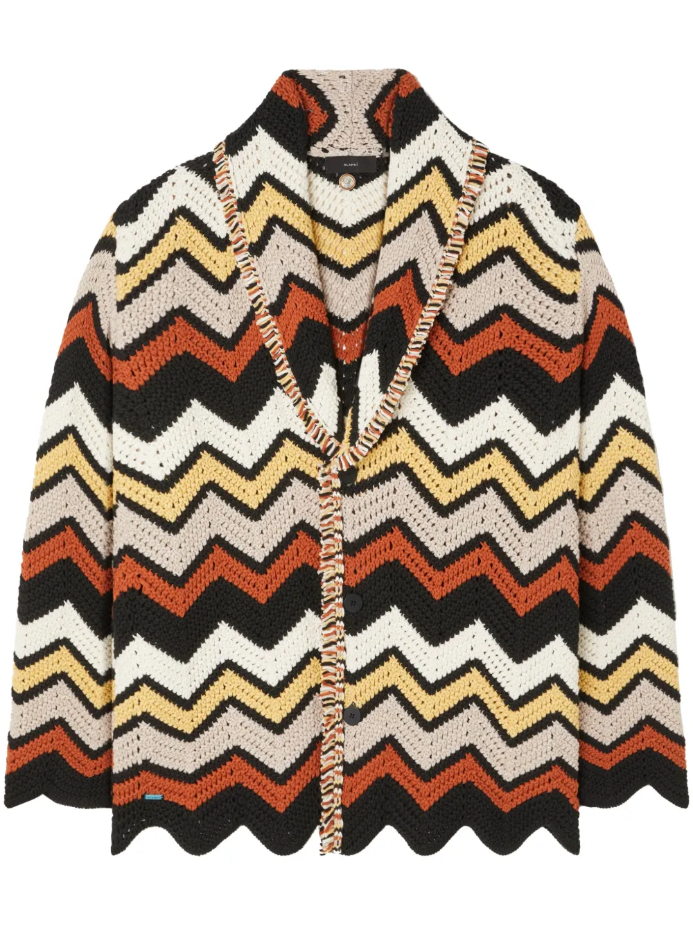 Кардиган Kaleidoscopic с узором шеврон Alanui, черный
Кардиган Kaleidoscopic с узором шеврон Alanui, черный