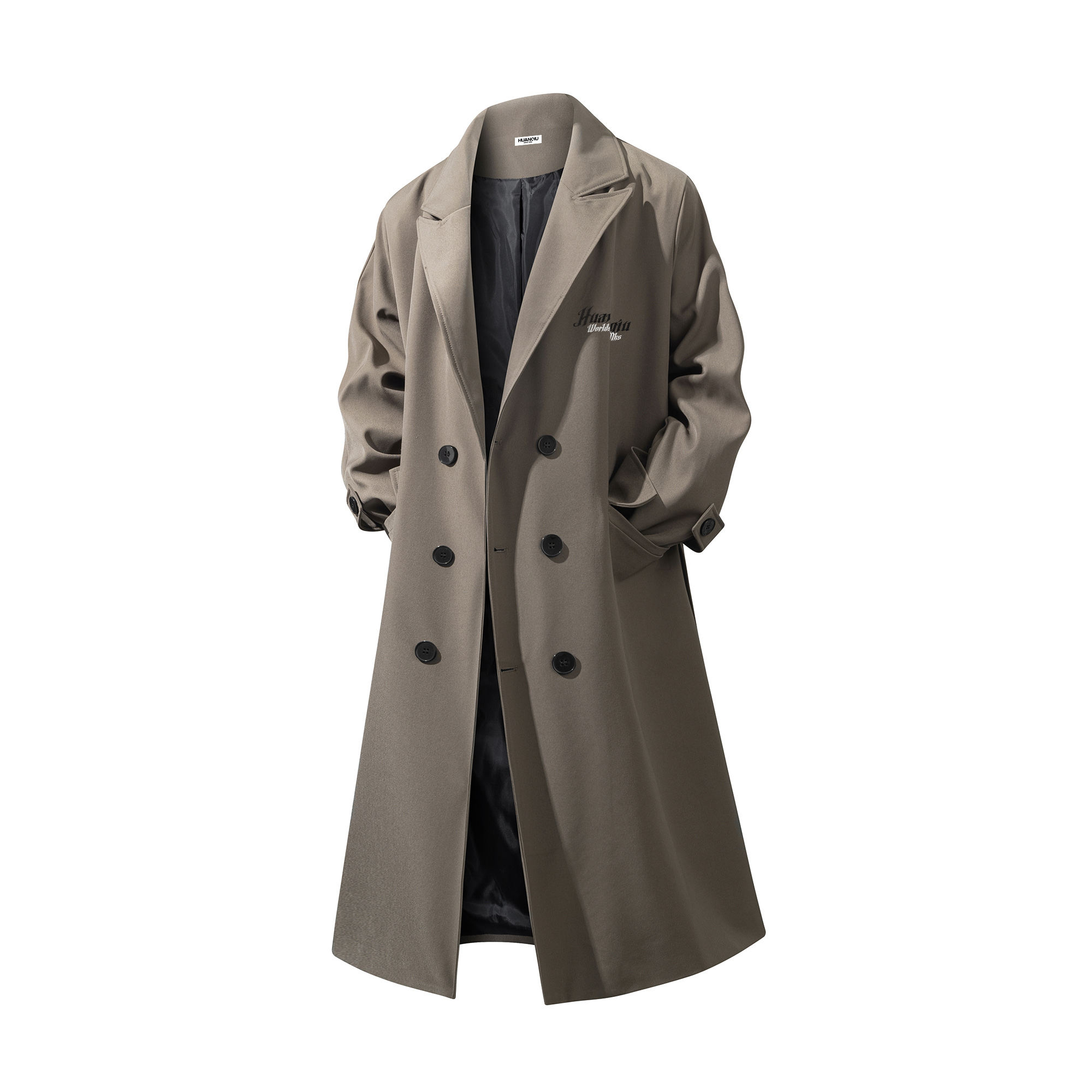 Тренч Unisex Lapel Moderate HUANQIU, coffee
Тренч Unisex Lapel Moderate HUANQIU, coffee