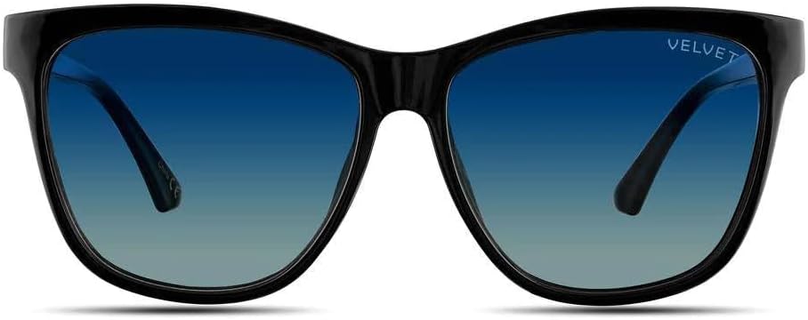 Солнцезащитные очки Velvet Eyewear женские прямоугольные, модель Peace, черный цвет - 100% защита от УФ-излучения - разработаны для женщин - произведено в США, размер Medium, Black
Солнцезащитные очки Velvet Eyewear женские прямоугольные, модель Peace, черный цвет - 100% защита от УФ-излучения - разработаны для женщин - произведено в США, размер Medium, Black