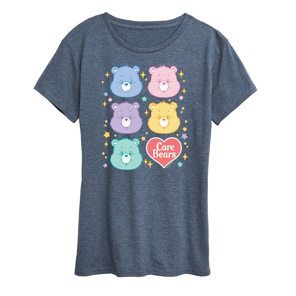 Женская футболка с рисунком Care Bears Group Licensed Character, цвет Heather Blue
Женская футболка с рисунком Care Bears Group Licensed Character, цвет Heather Blue