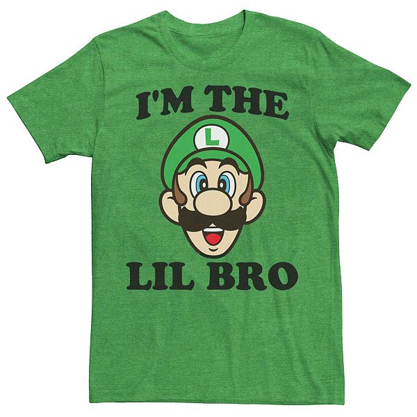 Футболка Men's Nintendo Super Mario Luigi Lil Bro Licensed Character
Футболка Men's Nintendo Super Mario Luigi Lil Bro Licensed Character