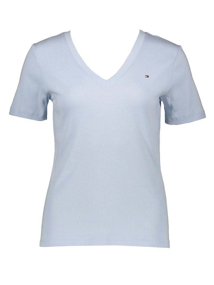Футболка Tommy Hilfiger, светло-синий 
Футболка Tommy Hilfiger, светло-синий