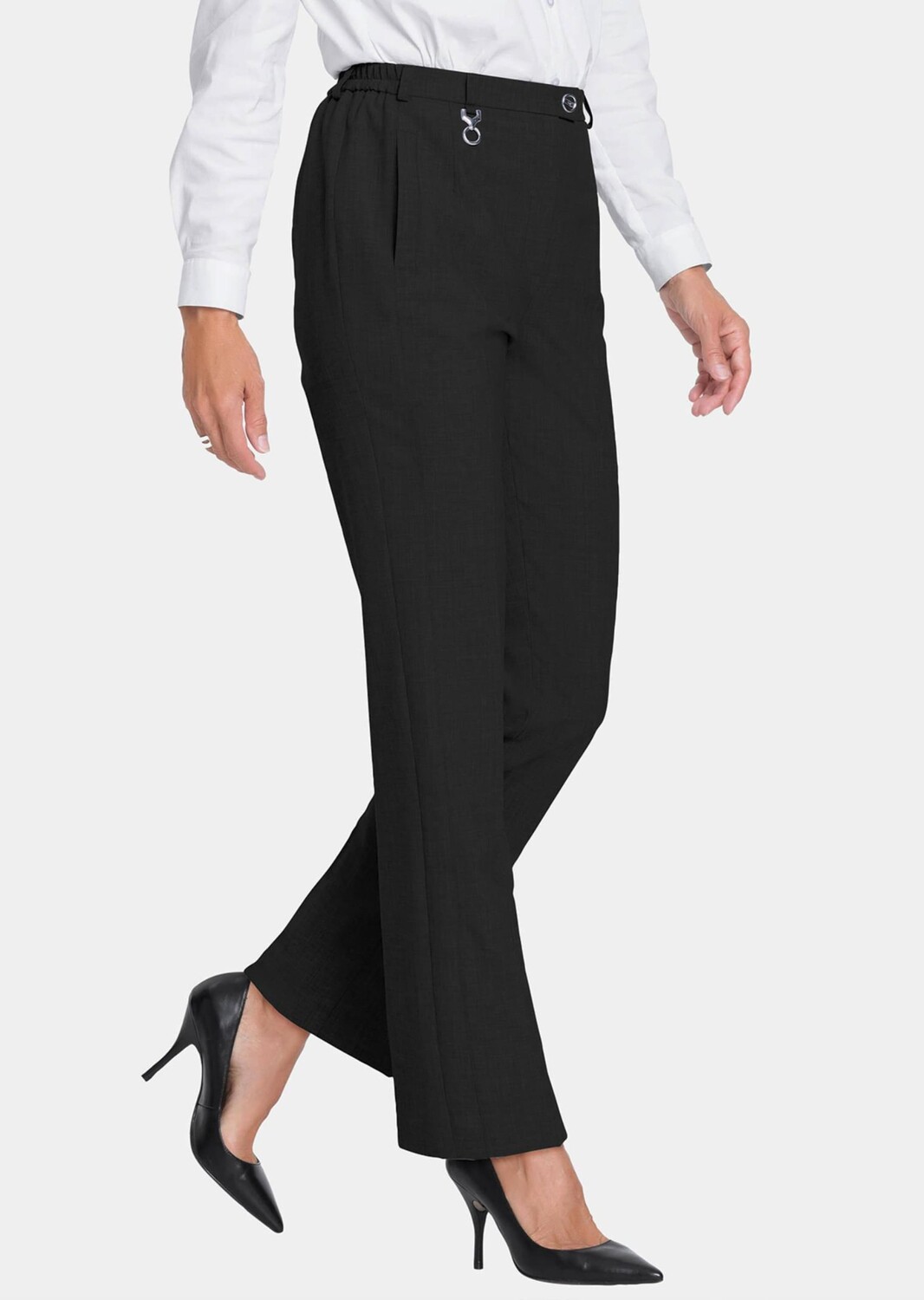 Брюки GOLDNER Trevira Schurwollhose CARLA, черный
Брюки GOLDNER Trevira Schurwollhose CARLA, черный