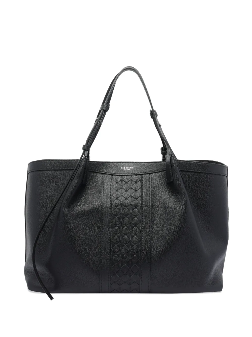 Фактурная сумка на плечо Serapian, черный
Фактурная сумка на плечо Serapian, черный