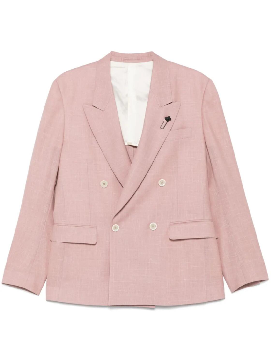 Двубортный пиджак Lardini, розовый
Двубортный пиджак Lardini, розовый
