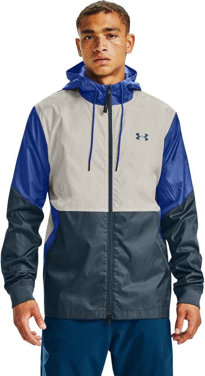 Куртка Under Armour Field House мужская, Summit White (110)/Mechanic Blue
Куртка Under Armour Field House мужская, Summit White (110)/Mechanic Blue