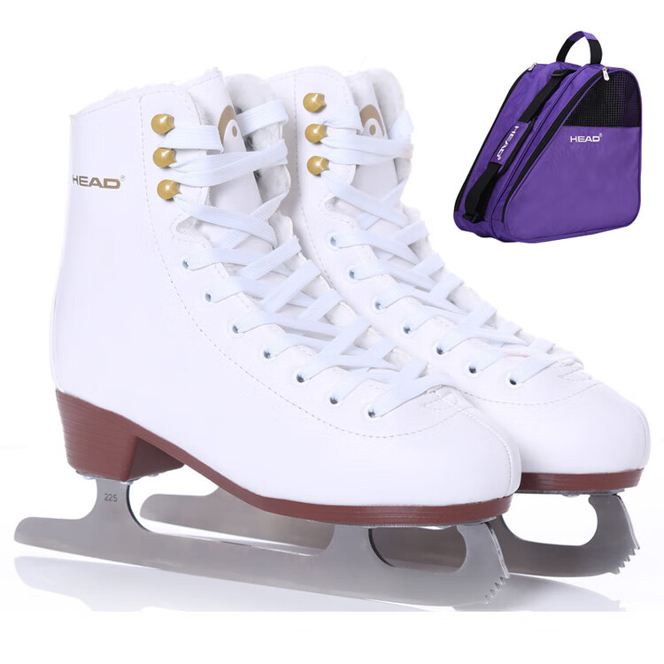 HEAD Детские коньки Abay для начинающих, белые ботинки + фиолетовая сумка для коньков, размер 36
HEAD Детские коньки Abay для начинающих, белые ботинки + фиолетовая сумка для коньков, размер 36