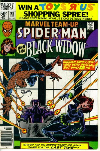 Marvel Team-Up #98 : Featuring Spider-Man and the Black Widow (Marvel Comics)
Marvel Team-Up #98 : Featuring Spider-Man and the Black Widow (Marvel Comics)