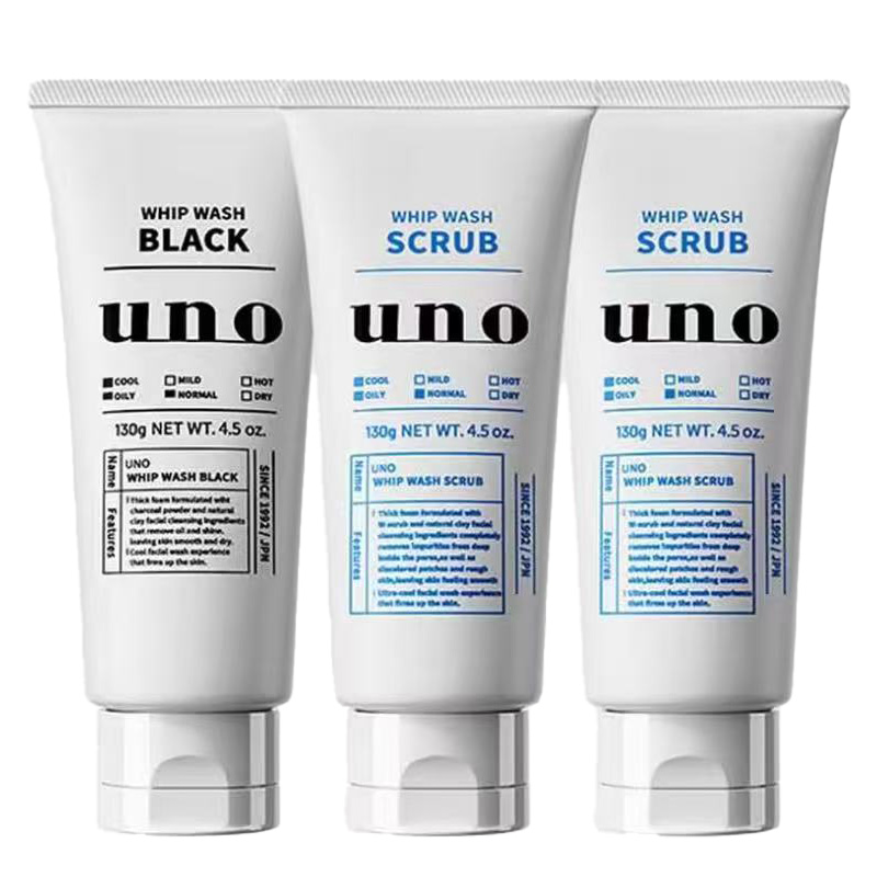 Наборы для ухода за кожей для мужчин Uno
Наборы для ухода за кожей для мужчин Uno