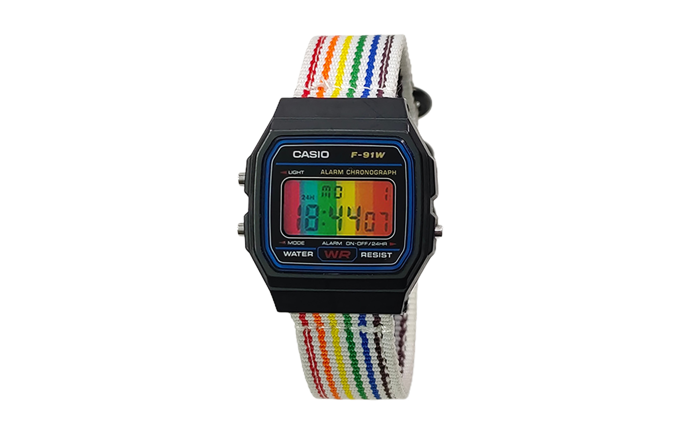 CASIO Мужские часы Retrofit Series с кварцевым механизмом и нейлоновым ремешком, черный циферблат
CASIO Мужские часы Retrofit Series с кварцевым механизмом и нейлоновым ремешком, черный циферблат