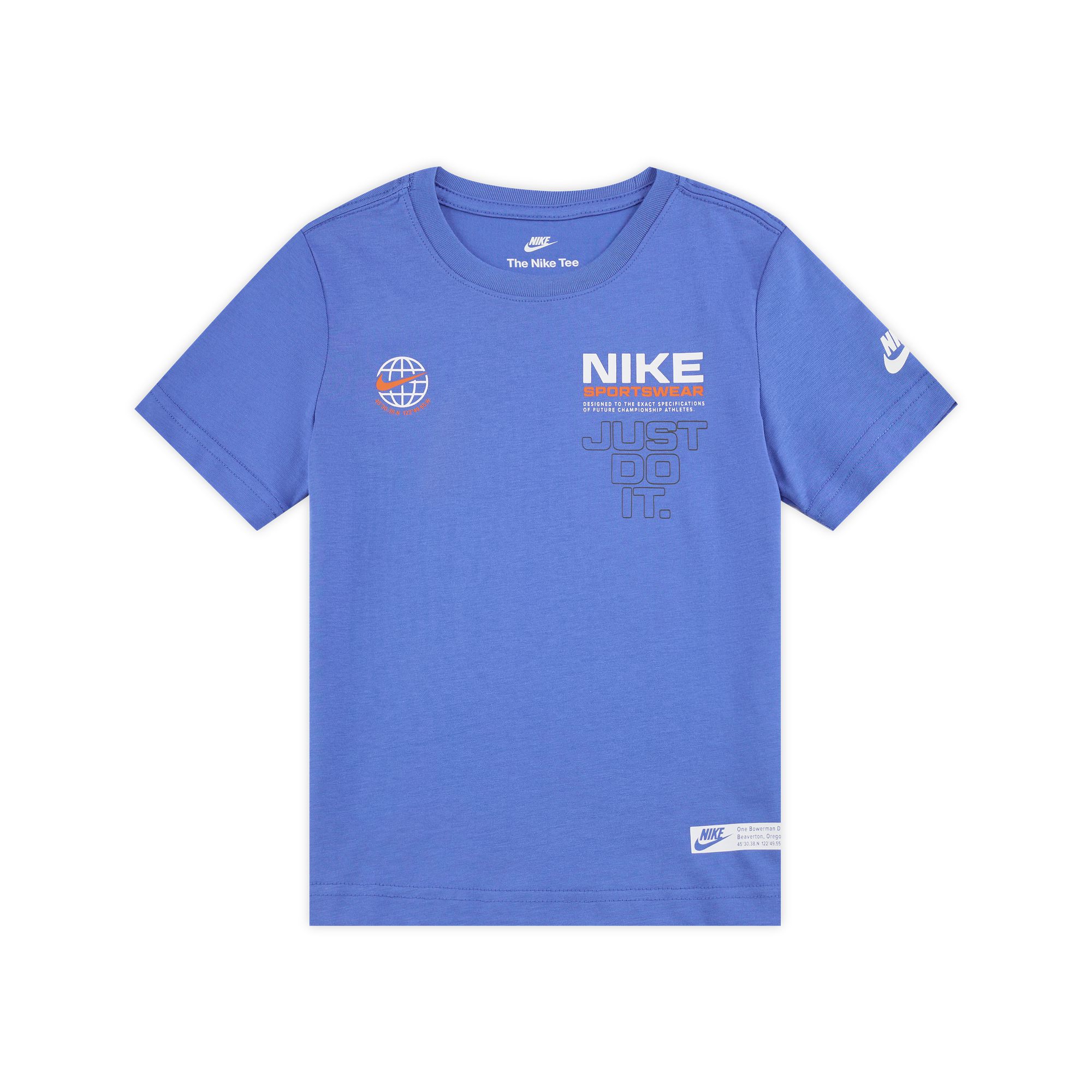 Футболка для детей 3-7 лет Nike, comet синий
Футболка для детей 3-7 лет Nike, comet синий