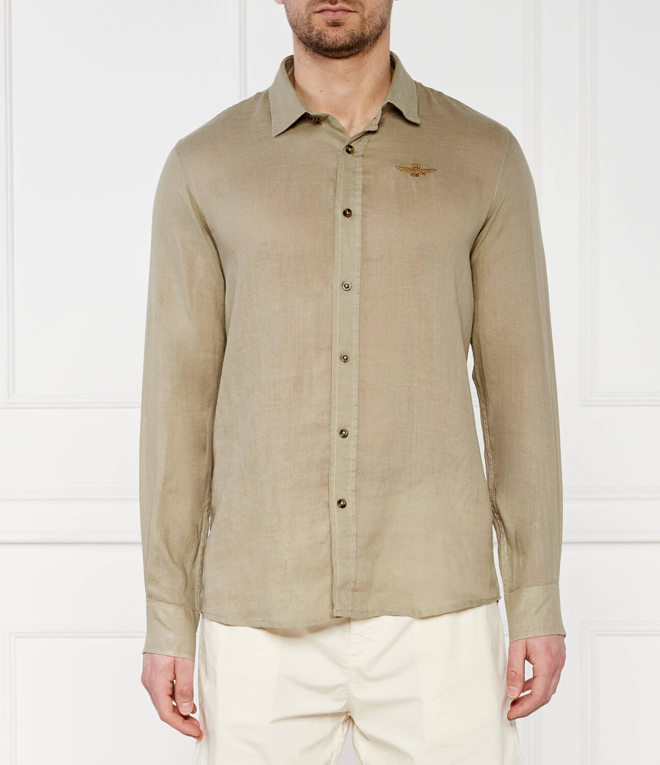 Льняная рубашка Aeronautica Militare Regular Fit, цвет cachi
Льняная рубашка Aeronautica Militare Regular Fit, цвет cachi