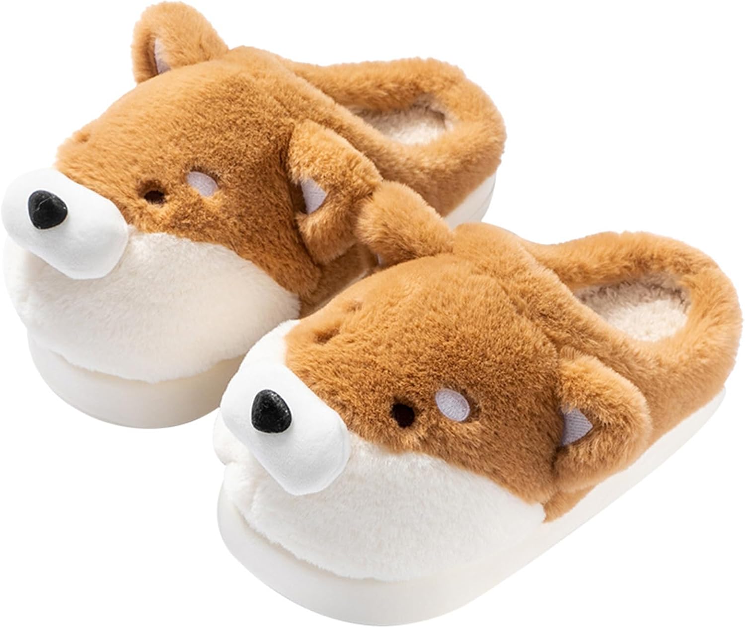 Женские и мужские тапочки для взрослых, теплые, уютные, плюшевые, с забавным изображением собаки акита, для дома, с нескользящей подошвой, толстой подошвой, зимние домашние тапочки (42/43 ЕС, желтые) Znel
Женские и мужские тапочки для взрослых, теплые, уютные, плюшевые, с забавным изображением собаки акита, для дома, с нескользящей подошвой, толстой подошвой, зимние домашние тапочки (42/43 ЕС, желтые) Znel