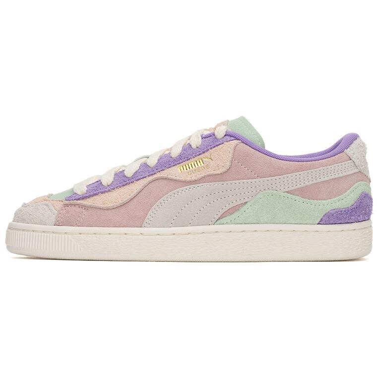 Кроссовки Puma Suede Skateboarding Shoes Unisex Low-top Pink/green/purple, розовый
Кроссовки Puma Suede Skateboarding Shoes Unisex Low-top Pink/green/purple, розовый