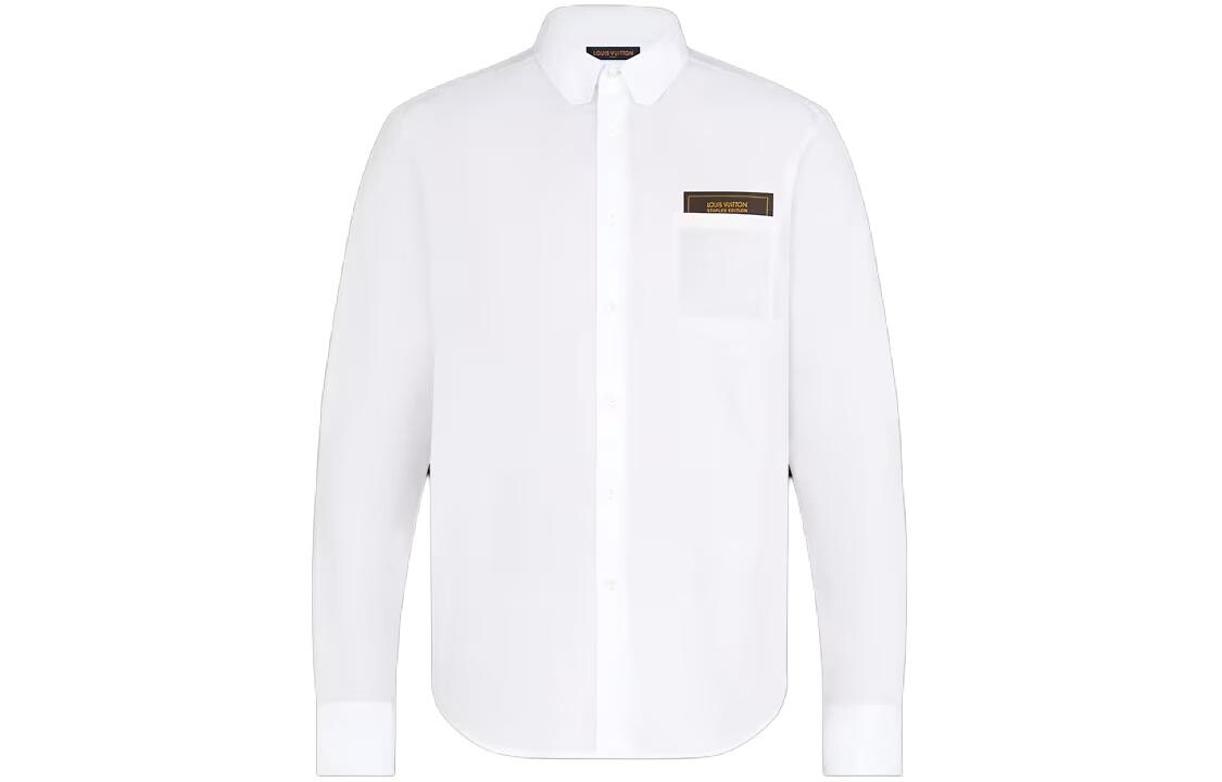 Рубашка мужская белая Louis Vuitton, белый 
Рубашка мужская белая Louis Vuitton, белый