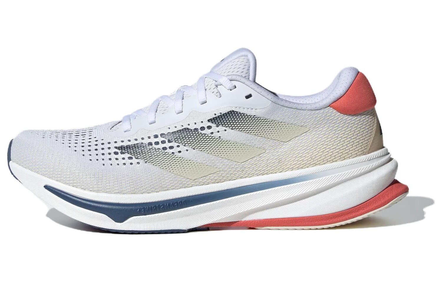 Кроссовки для бега SUPERNOVA RISE мужские с низким верхом белые/серые/фантастические белые Adidas
Кроссовки для бега SUPERNOVA RISE мужские с низким верхом белые/серые/фантастические белые Adidas