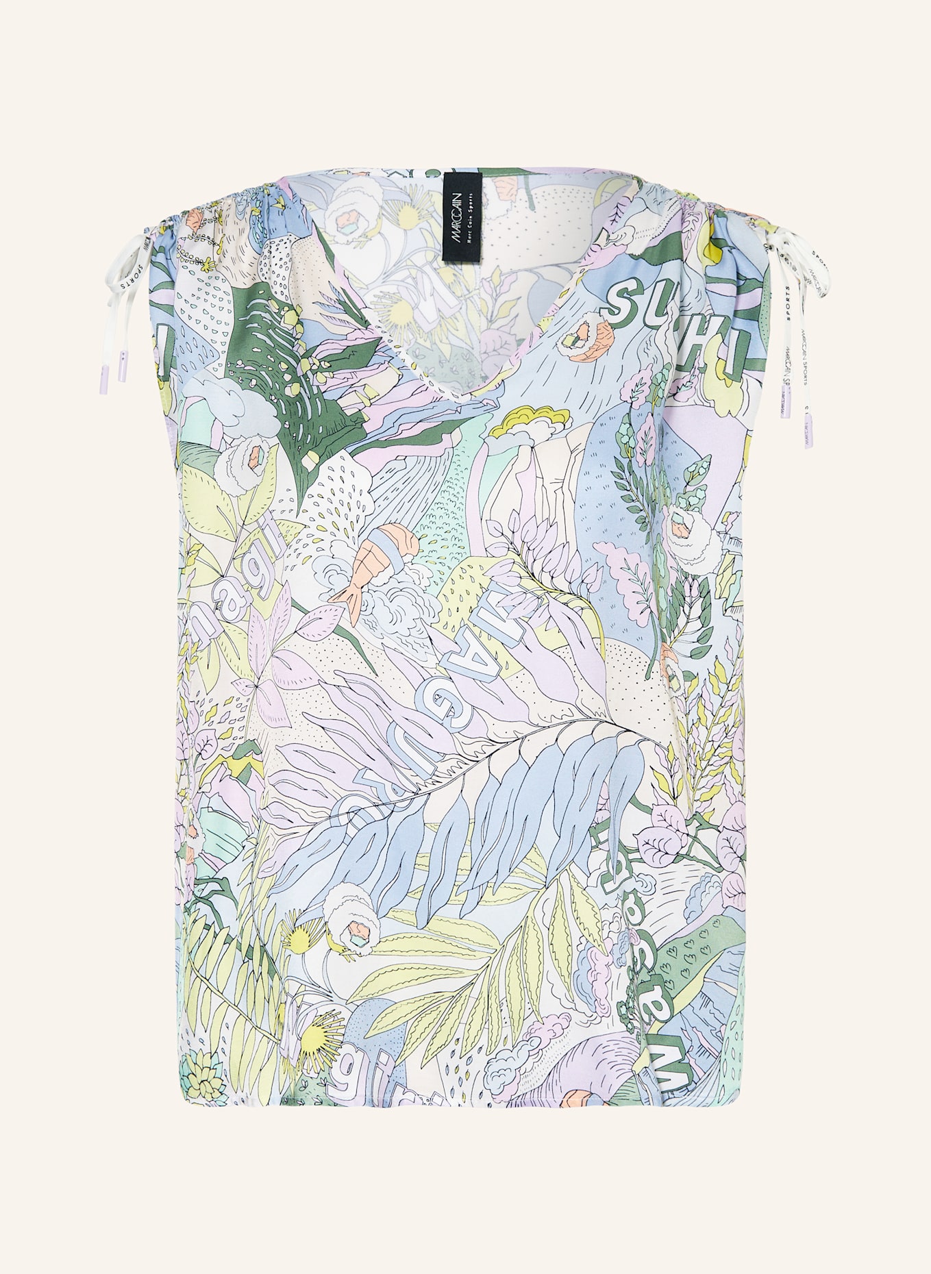 Блузка сверху Marc Cain, мультиколор 
Блузка сверху Marc Cain, мультиколор