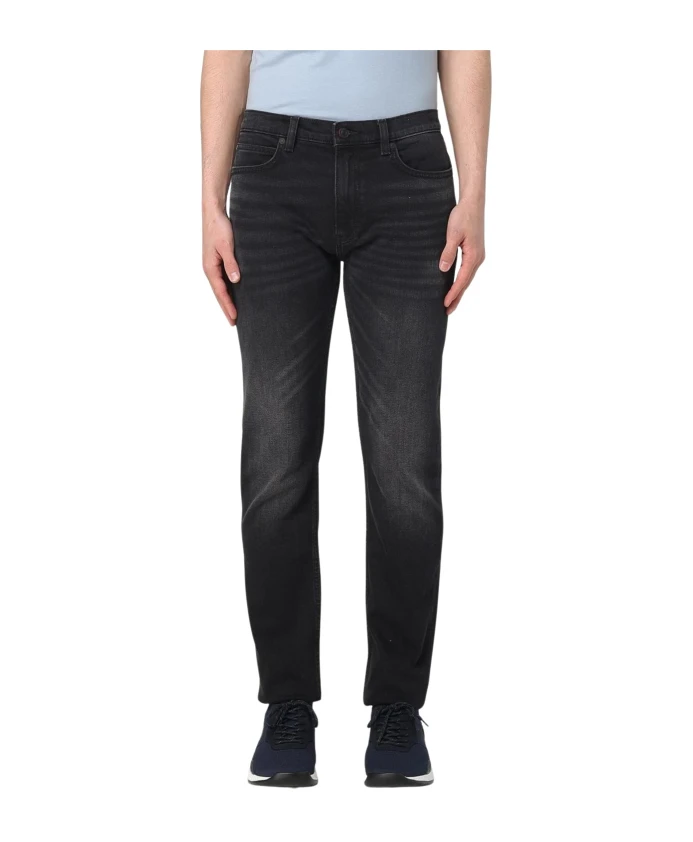 Черные прямые джинсы для мужчин Hugo, черный
Черные прямые джинсы для мужчин Hugo, черный